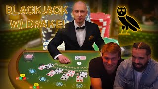 CRAZY BLACKJACK SESSION WITH DRAKE 500000 BETS [upl. by Tallulah936]