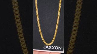 Jaxxons Most Popular Chain Their Gold Bonded 925 Silver 5mm Miami Cuban Link shorts unboxing [upl. by Parrnell]