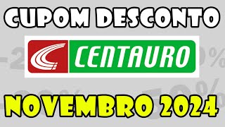 CUPOM CENTAURO Cupom Centauro Novembro 2024 Black Friday [upl. by Nodab]