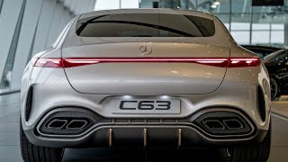 2025 MercedesBenz AMG C63  Luxury Sedan with Supercar Power [upl. by Spatz]