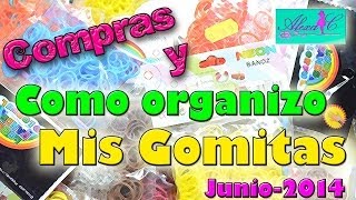 ♥ Como organizo mis gomitas y compras de junio ♥ [upl. by Catarina]