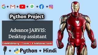 how to make Jarvis in python Jarvis Python ai projectsPython projects Iron man jarvis AviUpadhyay [upl. by Evetta637]