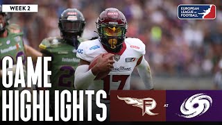 Rhein Fire  Frankfurt Galaxy  Game Highlights  Week 2  Season 2024 [upl. by Fanchet246]