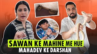 SAWAN KE MAHINE ME HUE MAHADEV KE DARSHAN  Family Fitness [upl. by Nwahsram]