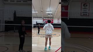 Very Rare volleyball athlete funny [upl. by Adnylam]