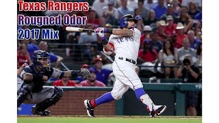 Texas Rangers Rougned Odor 2017 Mix Home Runs  Defense [upl. by Sida]