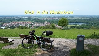 Unterwegs im Kraichgau  Eine Radtour zum Michaelsberg über Burg Obergrombach [upl. by Assenna]