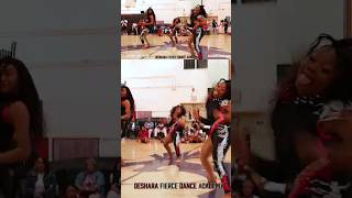 high school DANCE TEAM COMPETITION  choppa style majorettes trio [upl. by Tansey]