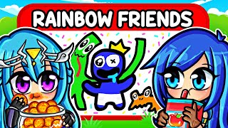 Drawing BABY RAINBOW FRIENDS in Gartic Phone [upl. by Harlamert429]