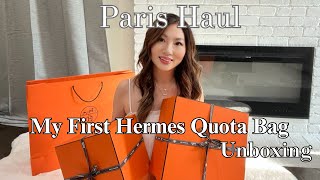 Hermes BIRKIN or KELLY Unboxing I My First Hermes Dream Quota Bag I Story time I Mod Shots Prices [upl. by Karli]