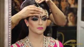 Asian Bridal Makeup Tutorial By Qas Of Kashish Traditional Look [upl. by Leidba]