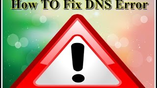 حل مشكلة DNS server not responding وعدم اتصال الكمبيوتر بالانترنت [upl. by Bruns226]