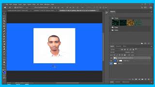 How to Circle Crop Images in Photoshop [upl. by Haimirej]