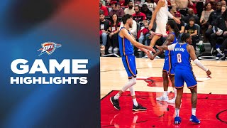 OKC Thunder at Chicago Bulls  Game Highlights  October 26 2024 [upl. by Aiello]