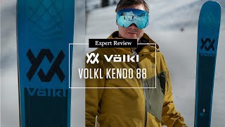 Volkl Kendo 88 Skis  Johnnys Expert Review 2022 [upl. by Halla]