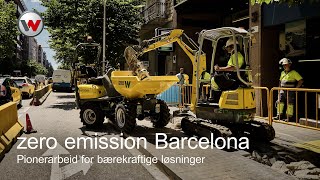 zero emission byggeplass i Barcelona Banebrytende arbeid for bærekraftige løsninger [upl. by Savina]