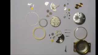 Repairing aTissot watch Seastar Seven Automatic disassembly part2 [upl. by Marcie]