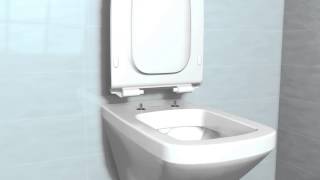 Duravit  Durastyle  Montare capac WC Softclose [upl. by Nelyak42]