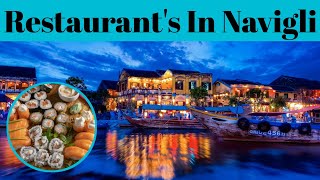 Top 5 Best Restaurants In Navigli  Advotis4u [upl. by Barfuss]