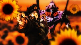 Evangelion opening X Jojo opening 2 [upl. by Atsirt]