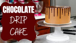 Chocolate Drip Cake Tutorial [upl. by Atwater]