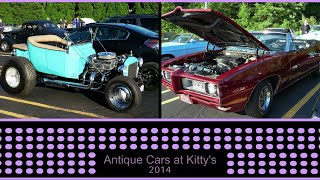 Antique Car Show At Kittys In North Reading MA Summer 2014 [upl. by Mckenzie]