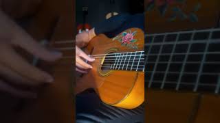 How to play Spanish guitar strumming pattern tutorial 👌😉 [upl. by Iznek]