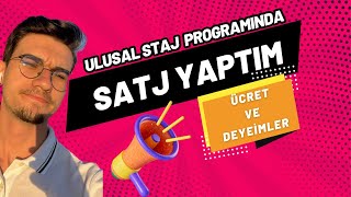 Ulusal Staj Programında Staj Yaptım  Ücreti ve Deneyimim [upl. by Ennahgem585]