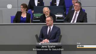 Rede von Jens Spahn zur 1 Lesung zum Bundeshaushalt 2018 [upl. by Aldon]