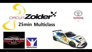 Circuit Zolder with Toyota GR86 IRacing [upl. by Einavoj]