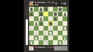 Magnus Carlsen mated GM Grigoriy Oparin in Titled Tuesday Cup Sep 10th 2024 [upl. by Merc]