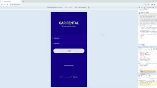 Car Rental App [upl. by Nnaer]