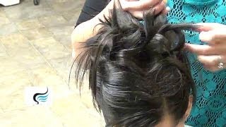 How to Style Bride Hairstyles and Bridesmaid Hairstyles [upl. by Hareehahs]