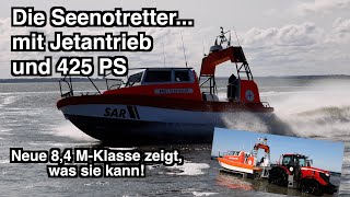 Die Seenotretter  mit Jetantrieb und 425 PS Neue 84 mKlasse muss sich beweisen [upl. by Sumer]