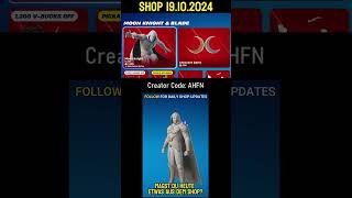 Fortnite Shop vom 19102024 fortnite fortniteshop fortniteclips vbucks fortniteskins [upl. by Obelia]