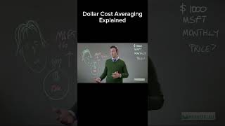 Dollar Cost Averaging Explained finance money investing [upl. by Rexford]