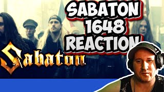 SABATON 1648 SWEDISH LYRIC VIDEO REACTION [upl. by Nerb]