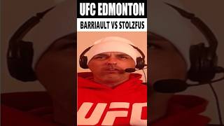 MarcAndre Barriault vs Dustin Stolzfus REACTION UFC [upl. by Keriann556]