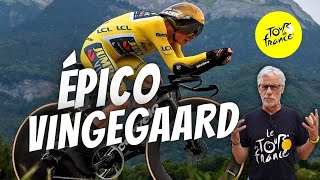 🚀 Un INCREÍBLE VINGEGAARD deja a POGACAR CONTRA las CUERDAS💥 [upl. by Ettevol]