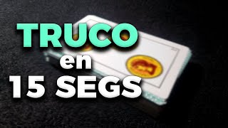 PREDICCIÓN con CARTAS ESPAÑOLAS  FÁCIL en 15 SEGUNDOS [upl. by Stephenie646]