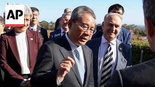 Chinese Premier Li Qiang arrives in Australia [upl. by Tarrah728]