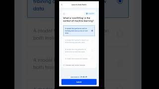 What is overfitting in the context of machine learning 15 September Marina Protocol Answer [upl. by Yenroc]