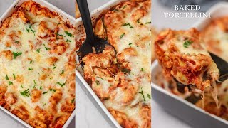 Baked Tortellini Easy Dinner Recipe the whole Family Will Love [upl. by Redvers]