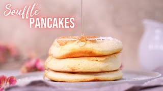 Das neue TrendFrühstück aus Japan fluffige Soufflé Pancakes [upl. by Macilroy]