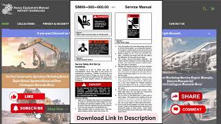 DOWNLOAD LINK BELT TCC 1000 CRANE SERVICE MANUAL [upl. by Noinatrad]