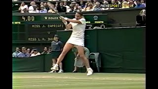 Lindsay Davenport vs Jennifer Capriati Wimbledon 2000 R4 extended [upl. by Ynohtnad]