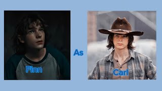 TBP reacts to Finn as Carl from TWD  cringe amp mistakes  12  Robin x Finney   SAPPHIRE ♡ [upl. by Asila]