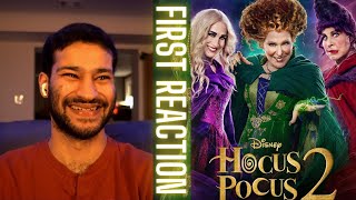 Watching Hocus Pocus 2 2022 FOR THE FIRST TIME  Movie Reaction [upl. by Mohandas]