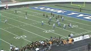 Blinn College Football 2009 1 Blinn 60 Tyler 31 Week 5 [upl. by Synn61]