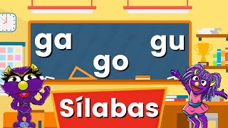 silabas para niños ga go gu  Syllables with Gg [upl. by Nishi218]